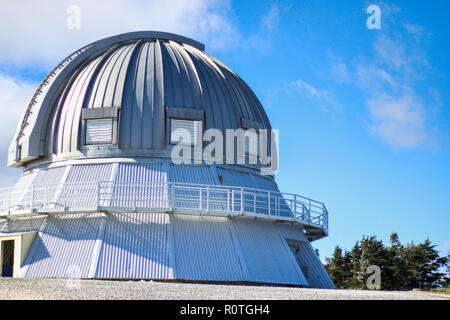 Astrophysik Sternwarte in Mont Megantic Park, Quebec Stockfoto