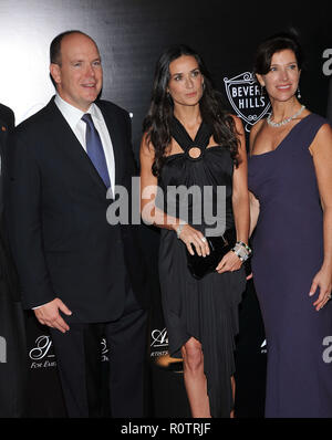 Prince Albert II - Demi Moore - Rodeo Drive Walk Of Style Award 2009 in Beverly Hills. - Prinz Albert II jpgPrince MooreDemi 15. Stockfoto