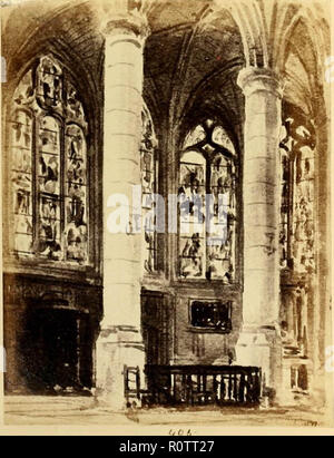 "Fotografien aus Skizzen von Augustus Welby N. Pugin' (1865) Stockfoto