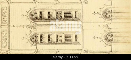 "Fotografien aus Skizzen von Augustus Welby N. Pugin' (1865) Stockfoto