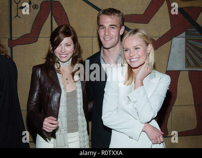 Jessica Biel, James Van Der Beek und Kate Bosworth bei 'posiert die Regeln des Spiels" Premiere auf der Egyptian Theatre in Los Angeles. 3. Oktober 20. Stockfoto