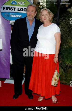 Sharon Gless und Martin Mull in der NBC-tca Sommer 2005 Party im Century Club in Los Angeles. Juli 25, 2005. - Gles Stockfoto