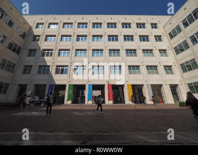 TURIN, Italien - ca. September 2018: Politecnico di Torino Turin Bedeutung Politechnic School Stockfoto