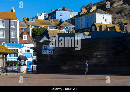 Jerwood Galerie, Hastings, East Sussex, Großbritannien Stockfoto