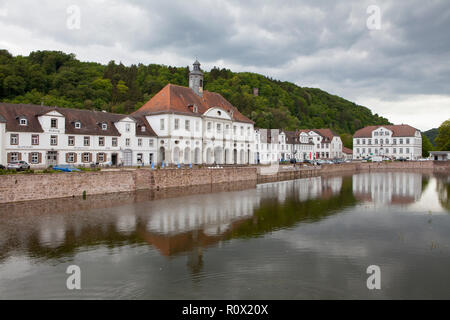 Bad Karlshafen, obere Wesertal, Weserbergland, Nordrhein-Westfalen, Hessen, Deutschland, Europa Stockfoto