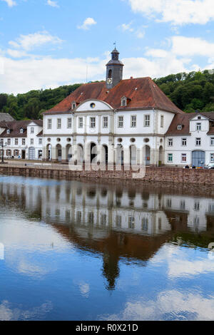 Bad Karlshafen, obere Wesertal, Weserbergland, Nordrhein-Westfalen, Hessen, Deutschland, Europa Stockfoto