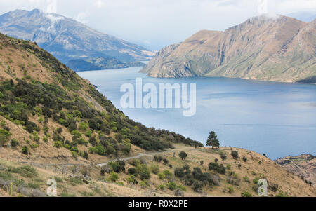 Lake Wanaka von Roy's Peak Wanderung Stockfoto