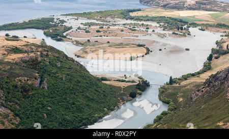 Lake Wanaka von Roy's Peak Wanderung Stockfoto