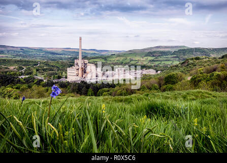 Schandflecke in der Landschaft Stockfoto