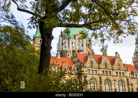 Ansicht im Neuen Rathaus in Hannover, Deutschland Stockfoto