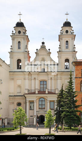 Kathedrale der Heiligen Jungfrau Maria in Minsk. Weißrussland Stockfoto