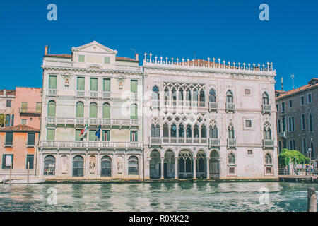 Galleria Giorgio Franchetti alla Ca' d'Oro in Venedig, Italien Stockfoto