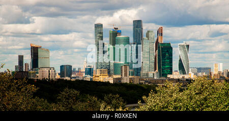 Moskau Russische Moskwa City Nationale Hauptstadt von Russland Stockfoto