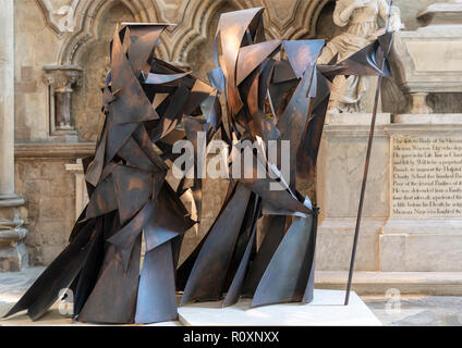 Pilger auf dem Weg zu "die Liebe Gottes", Beverley Minster, Yorkshire, Großbritannien Stockfoto