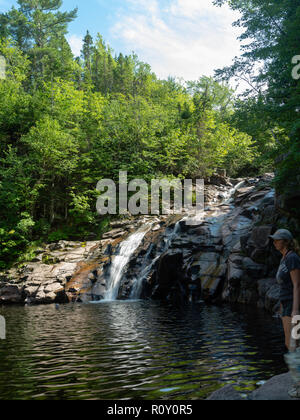 Mary Ann fällt in Cape Breton Highlands National Park, Nova Scotia, Kanada. Stockfoto