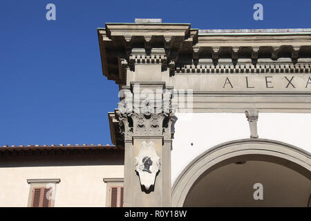 Piazza della Santissima Annunziata Stockfoto