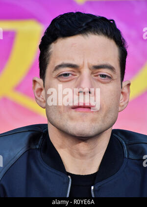 Tokio, Japan. 8. November 2018. Schauspieler Rami Malek nimmt an der Pressekonferenz zu 'Bohemian Rhapsody' an der Tokyo Midtown Innenhof in Tokio, Japan, am 8. November 2018. Quelle: Lba Co.Ltd./Alamy leben Nachrichten Stockfoto