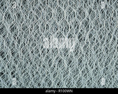 Hintergrund von einer dicken hexagonal Mesh wire mesh erstellt Stockfoto