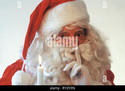 Gestik Santa Claus Stille, USA Stockfoto