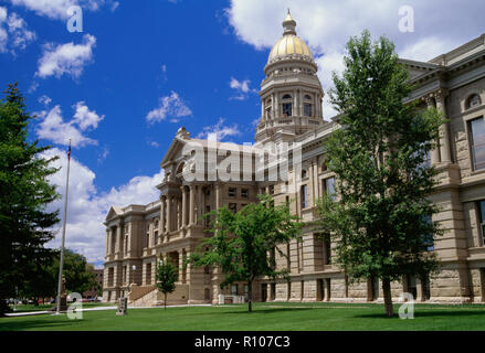 Das Wyoming State Capitol befindet sich 1997 in Cheyenne, WY, USA Stockfoto