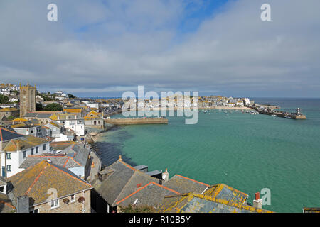 Hafen, St. Ives, Cornwall, England, Großbritannien Stockfoto