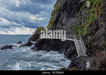 Die Gobbins Weg Stockfoto