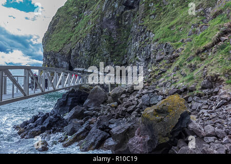 Die Gobbins Weg Stockfoto