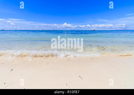 Am Alona Beach, Panglao, Bohol, Philippinen Stockfoto