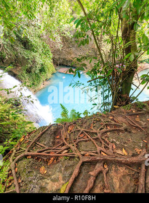 Kawasan Wasserfällen in Cebu, Philippinen Stockfoto