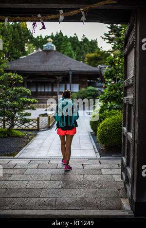 Yochi-in Tempel in Koyasan (Mount K? Ya), ein riesiger Tempel Siedlung in der Präfektur Wakayama südlich von Osaka Stockfoto