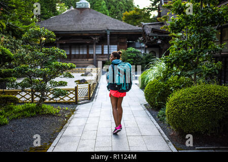 Yochi-in Tempel in Koyasan (Mount K? Ya), ein riesiger Tempel Siedlung in der Präfektur Wakayama südlich von Osaka Stockfoto