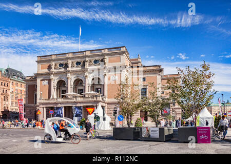 18. September 2018: Stockholm, Schweden - Die Oper in Gustav Adolfs Platz. Stockfoto