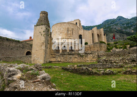 George Castriot Skanderberg Museum, Burg Kruja Kruja, Albanien Stockfoto