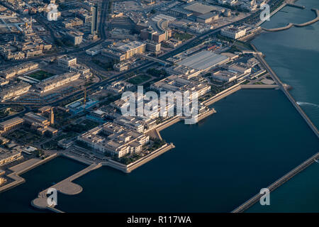 Blick über Kuwait City, Kuwait Stockfoto