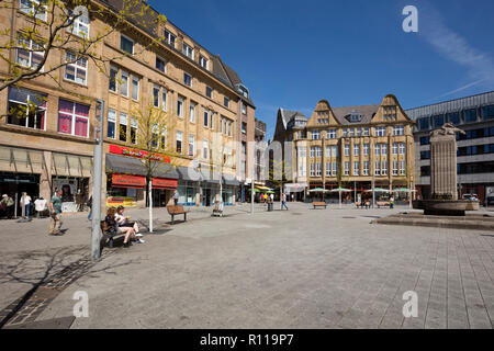 Altstadt von Castrop-Rauxel, Ruhrgebiet, Nordrhein-Westfalen, Deutschland, Europa Stockfoto