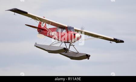 Aviat Husky A-1 Wasserflugzeug (G-WATR) Stockfoto
