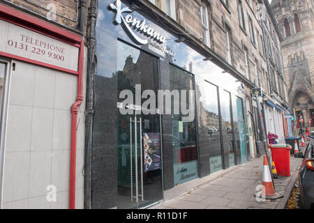 Konkana, 30-32 Leven Straße: Stockfoto