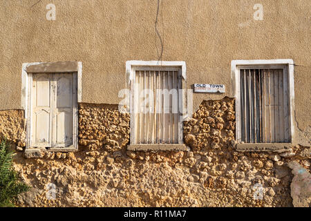 Traditionelle Architektur in Stone Town. Sansibar, Tansania. Stockfoto