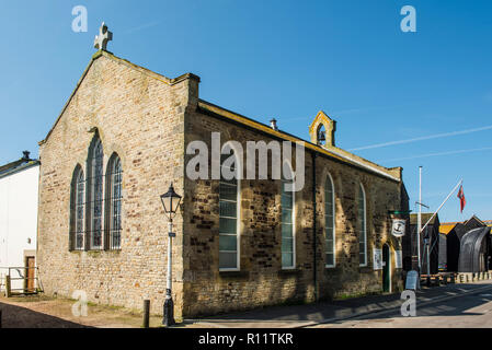 Die fishermens Museum auf die Strade in Hastings, East Sussex, England Stockfoto