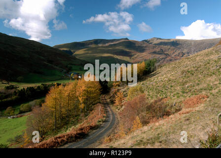 Berglandschaft in Wales, Großbritannien Stockfoto