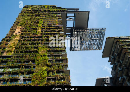 08.05.2018, Sydney, New South Wales, Australien - ein Blick auf den Central Park Gebäude, eine nachhaltige gemischt genutzten und multi-Wohnanlage. Stockfoto