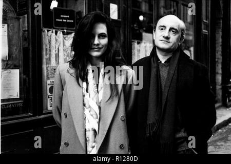 Archive 80 n: Lio und Michel Blanc, eingefangen in Lyon, Frankreich Stockfoto