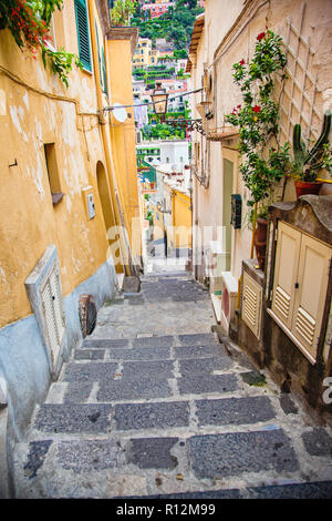 Amalfi Street, Provinz Salerno, Italien Stockfoto