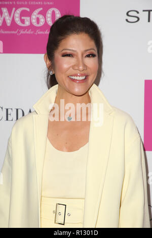 Beverly Hills, Ca. 8 Nov, 2018. Julie Chen am WomenÕs Guild Zedern - Diamond Jubilee Mittagessen in Beverly Hills, Kalifornien am 8. November 2018. Credit: Faye Sadou/Medien Punch/Alamy leben Nachrichten Stockfoto