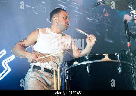 Glasgow, Schottland, Großbritannien. 8. November 2018. Sklaven, in Konzert im Ballroom Barrowlands Glasgow, UK. Credit: Stuart Westwood/Alamy leben Nachrichten Stockfoto