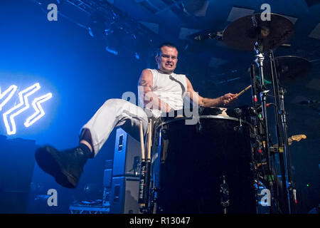 Glasgow, Schottland, Großbritannien. 8. November 2018. Sklaven, in Konzert im Ballroom Barrowlands Glasgow, UK. Credit: Stuart Westwood/Alamy leben Nachrichten Stockfoto