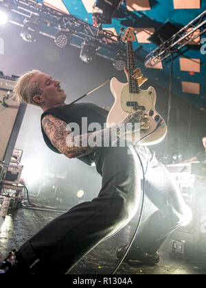 Glasgow, Schottland, Großbritannien. 8. November 2018. Sklaven, in Konzert im Ballroom Barrowlands Glasgow, UK. Credit: Stuart Westwood/Alamy leben Nachrichten Stockfoto