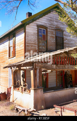 Alte Bergleute Hotel/Haus zurück in die 1890er Jahre zurückgehen, in Madrid, New Mexico Stockfoto