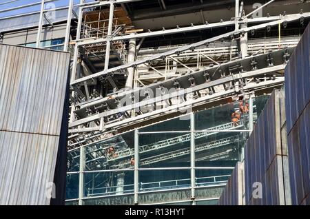 Tottenham des neuen Stadions im Bau in Tottenham haringey N 17 North London Stockfoto