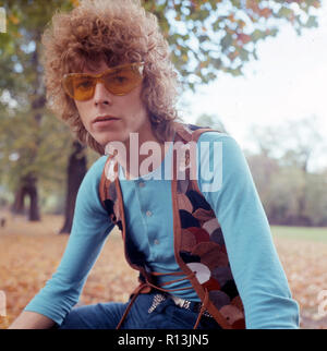 DAVID BOWIE (1947-2016) Deutsch Pop Musiker etwa 1970 Stockfoto